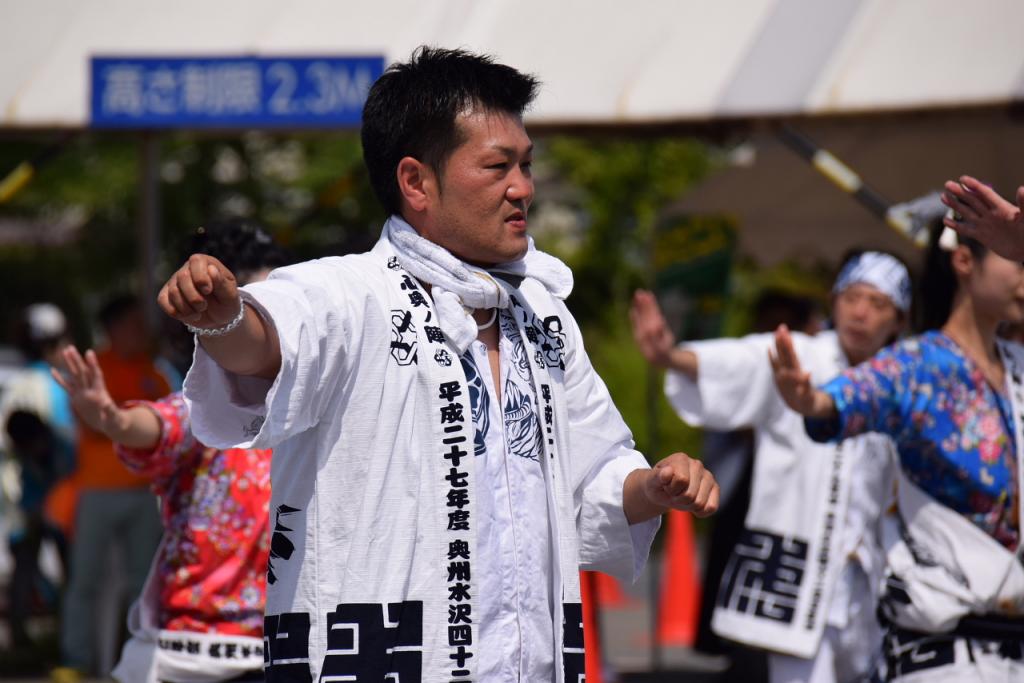 奥州前沢よさこいFesta11前編（奥州前沢よさこいフェスタ2015) 2015/07/12