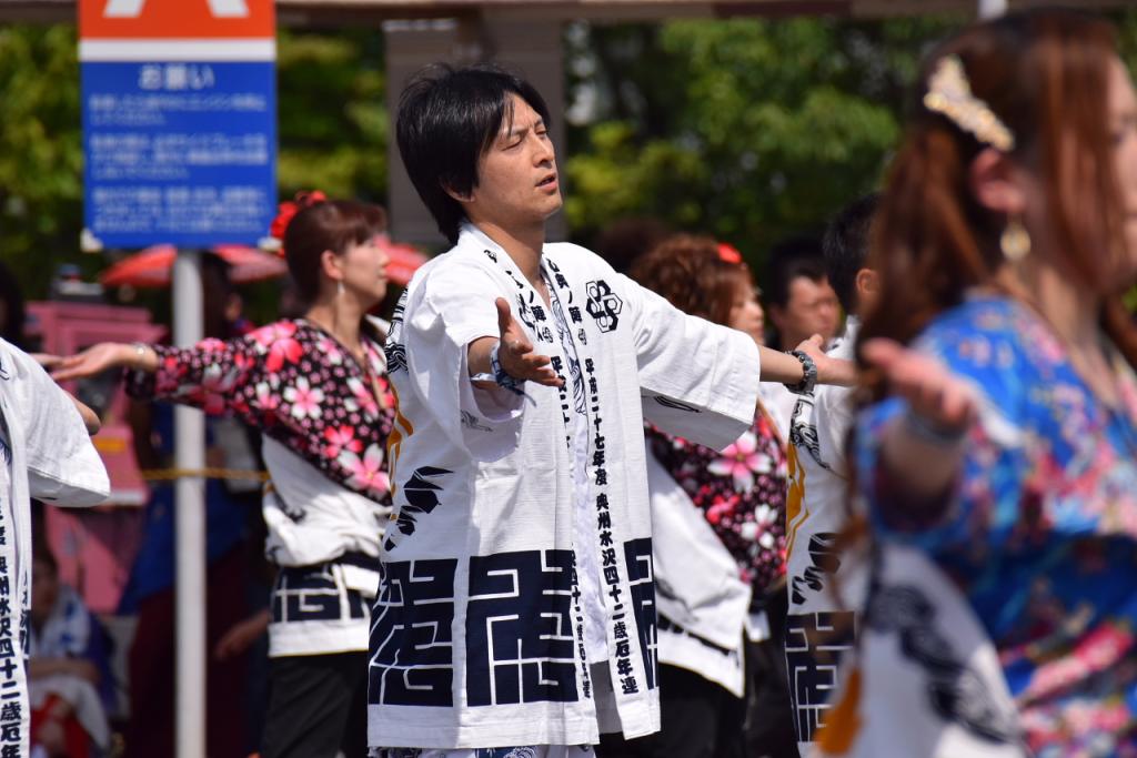 奥州前沢よさこいFesta11前編（奥州前沢よさこいフェスタ2015) 2015/07/12