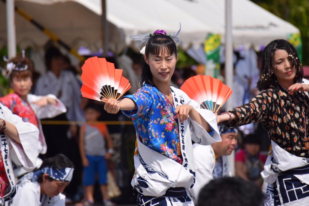 奥州前沢よさこいFesta11前編（奥州前沢よさこいフェスタ2015) 2015/07/12