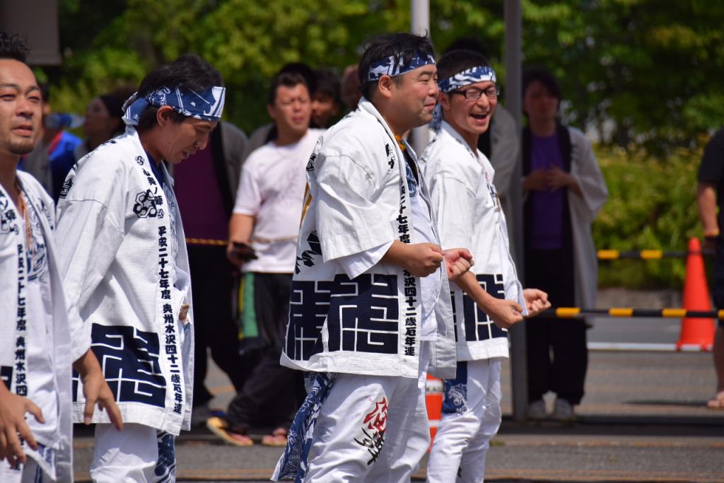 奥州前沢よさこいFesta11前編（奥州前沢よさこいフェスタ2015) 2015/07/12