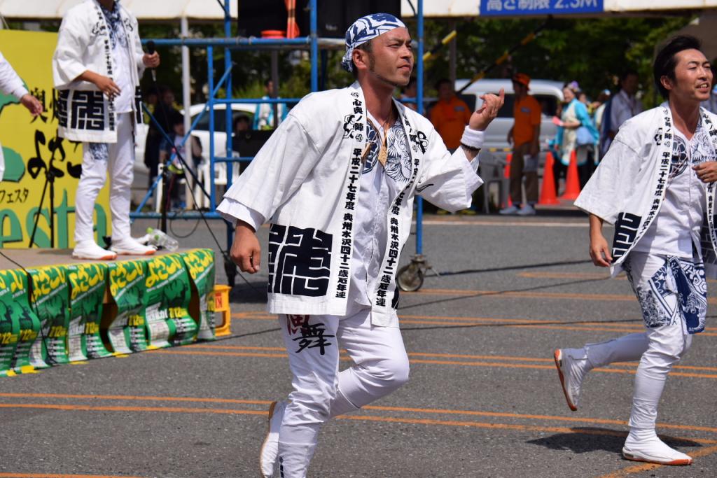 奥州前沢よさこいFesta11前編（奥州前沢よさこいフェスタ2015) 2015/07/12