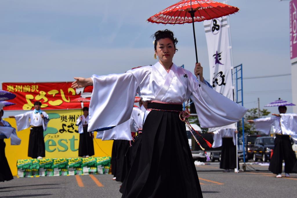 奥州前沢よさこいFesta11前編（奥州前沢よさこいフェスタ2015) 2015/07/12