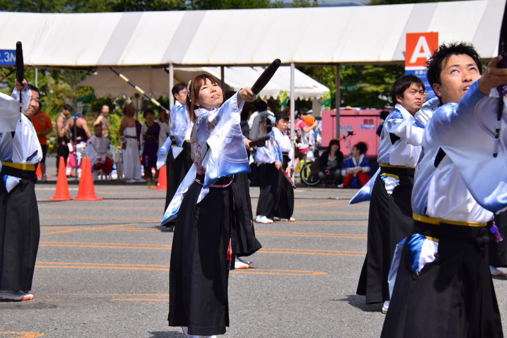 奥州前沢よさこいFesta11前編（奥州前沢よさこいフェスタ2015) 2015/07/12