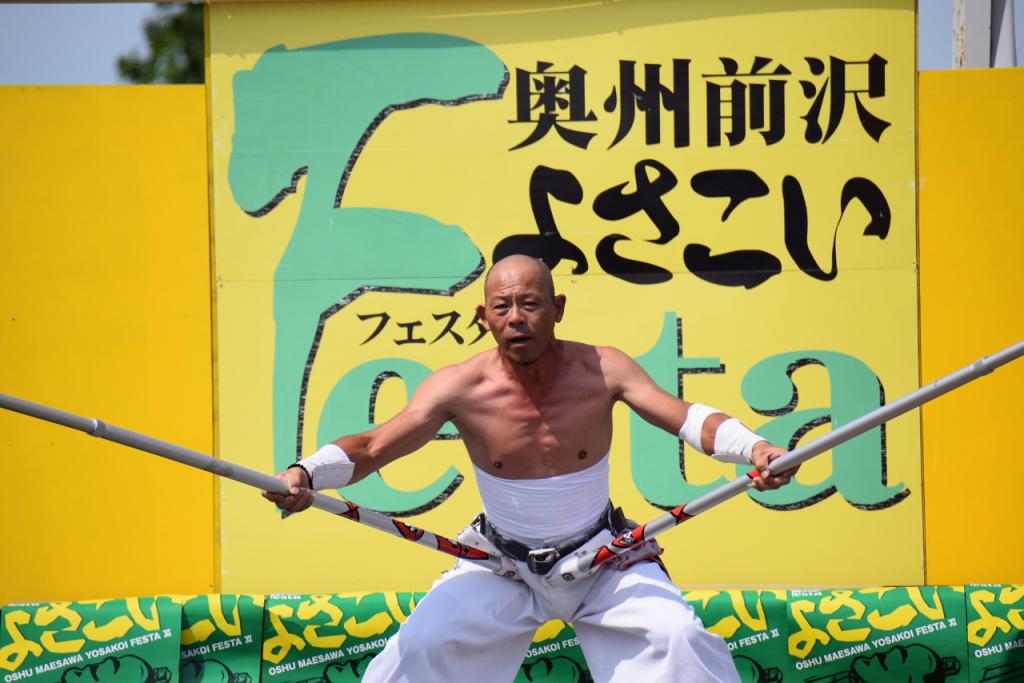 奥州前沢よさこいFesta11前編（奥州前沢よさこいフェスタ2015) 2015/07/12