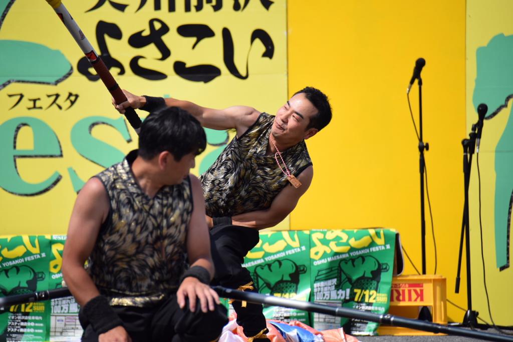 奥州前沢よさこいFesta11前編（奥州前沢よさこいフェスタ2015) 2015/07/12