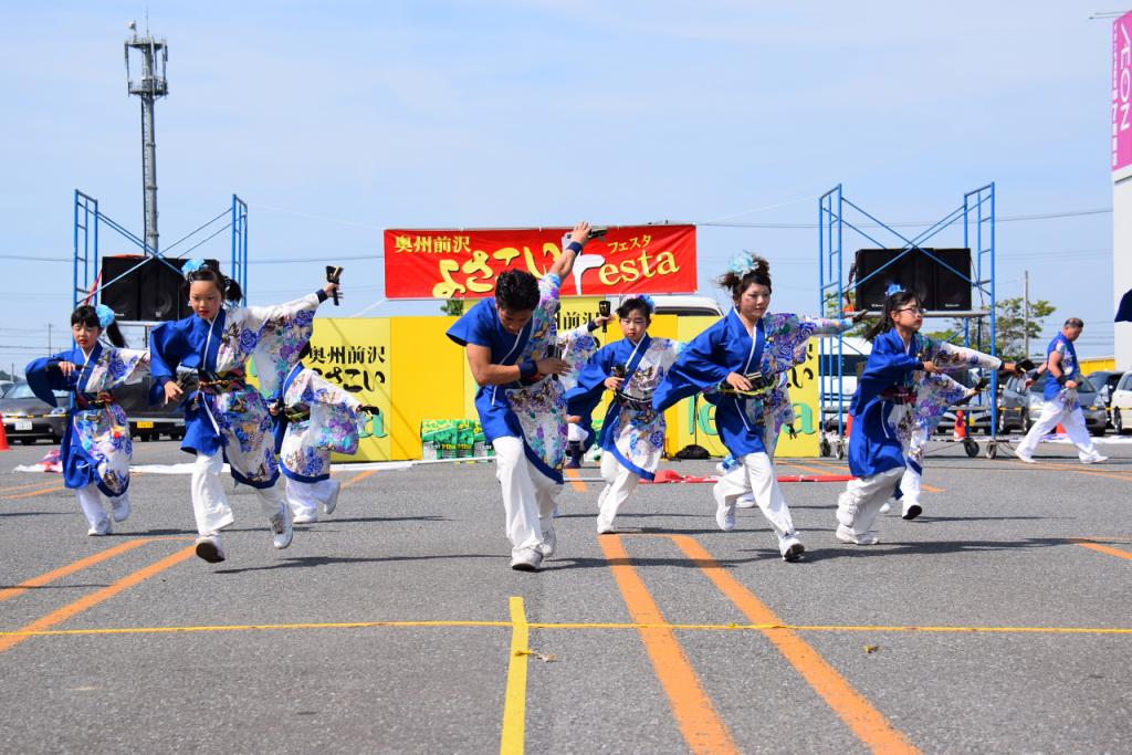 奥州前沢よさこいFesta11前編（奥州前沢よさこいフェスタ2015) 2015/07/12