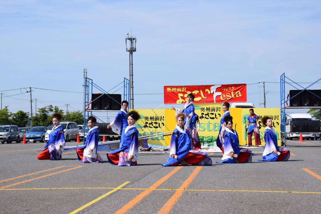 奥州前沢よさこいFesta11前編（奥州前沢よさこいフェスタ2015) 2015/07/12