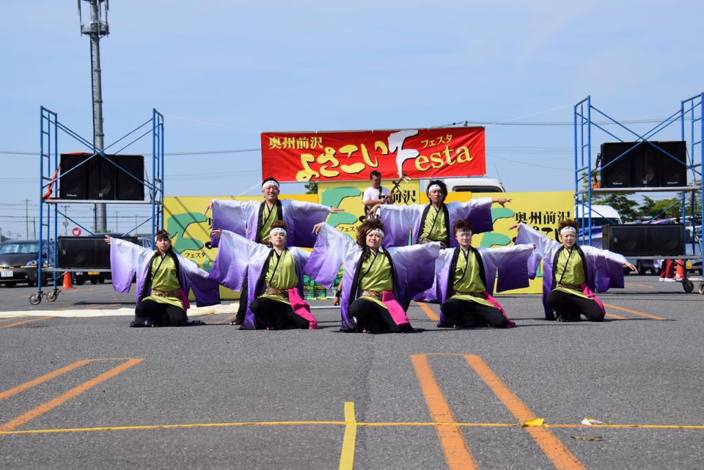 奥州前沢よさこいFesta11前編（奥州前沢よさこいフェスタ2015) 2015/07/12