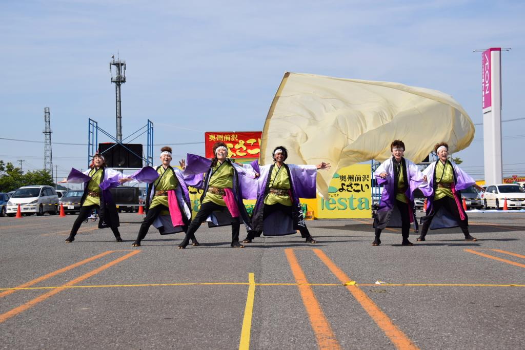 奥州前沢よさこいFesta11前編（奥州前沢よさこいフェスタ2015) 2015/07/12