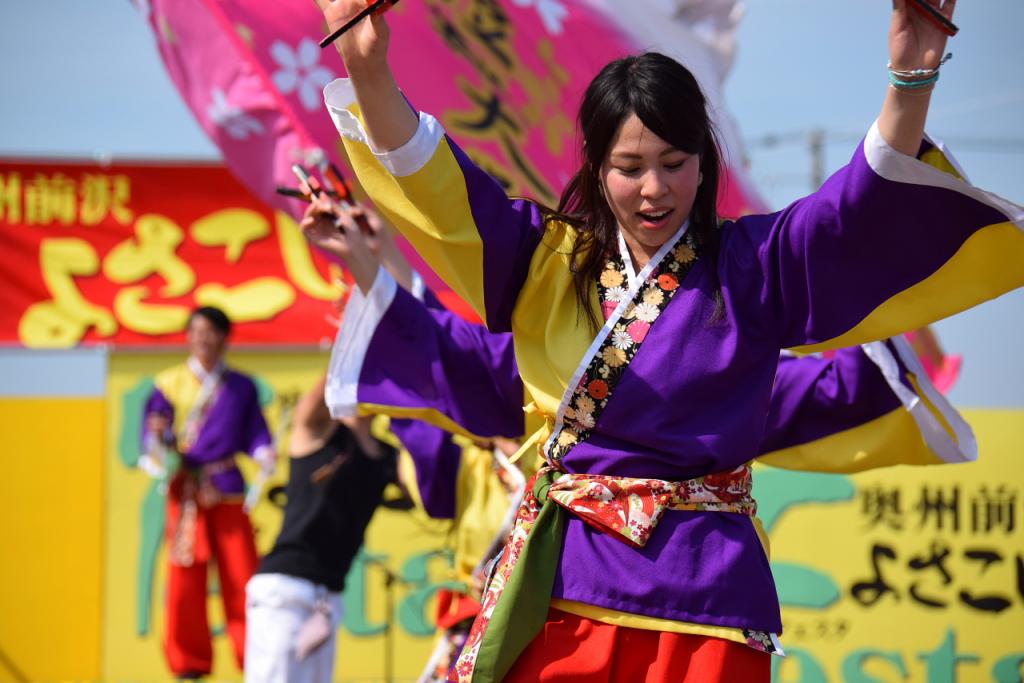 奥州前沢よさこいFesta11前編（奥州前沢よさこいフェスタ2015) 2015/07/12