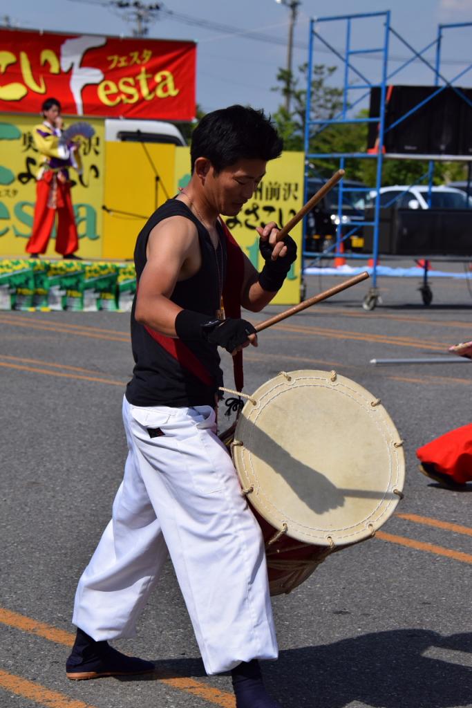 奥州前沢よさこいFesta11前編（奥州前沢よさこいフェスタ2015) 2015/07/12