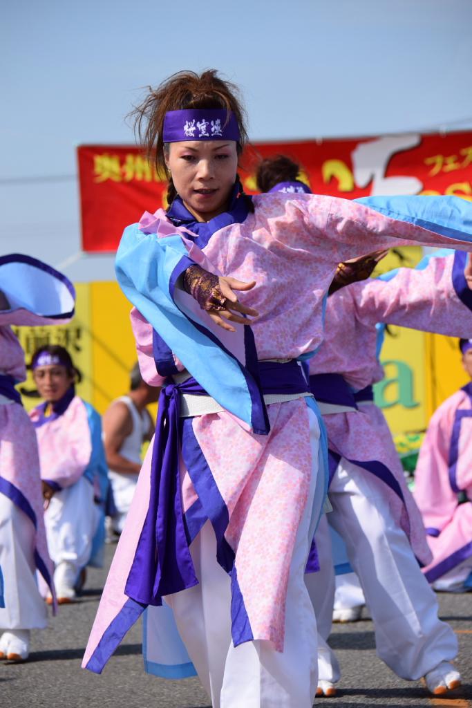 奥州前沢よさこいFesta11前編（奥州前沢よさこいフェスタ2015) 2015/07/12