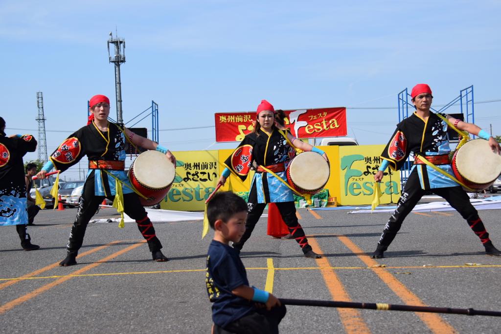 奥州前沢よさこいFesta11前編（奥州前沢よさこいフェスタ2015) 2015/07/12