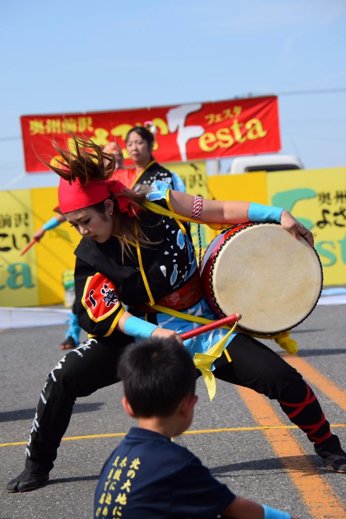 奥州前沢よさこいFesta11前編（奥州前沢よさこいフェスタ2015) 2015/07/12