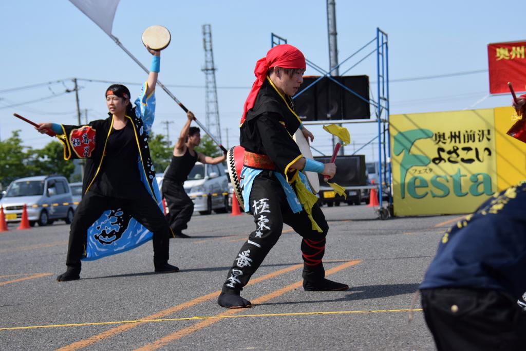 奥州前沢よさこいFesta11前編（奥州前沢よさこいフェスタ2015) 2015/07/12