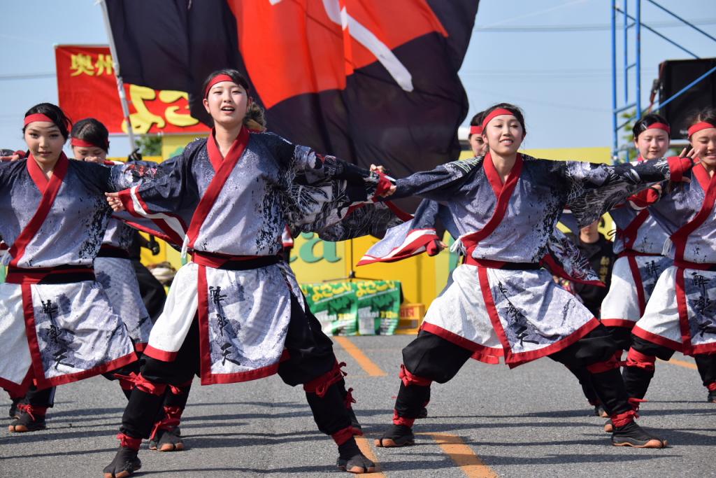 奥州前沢よさこいFesta11前編（奥州前沢よさこいフェスタ2015) 2015/07/12