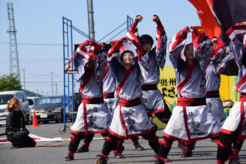 奥州前沢よさこいFesta11前編（奥州前沢よさこいフェスタ2015) 2015/07/12