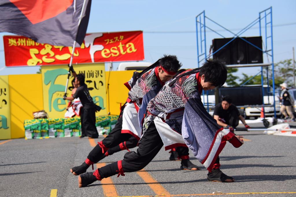 奥州前沢よさこいFesta11前編（奥州前沢よさこいフェスタ2015) 2015/07/12