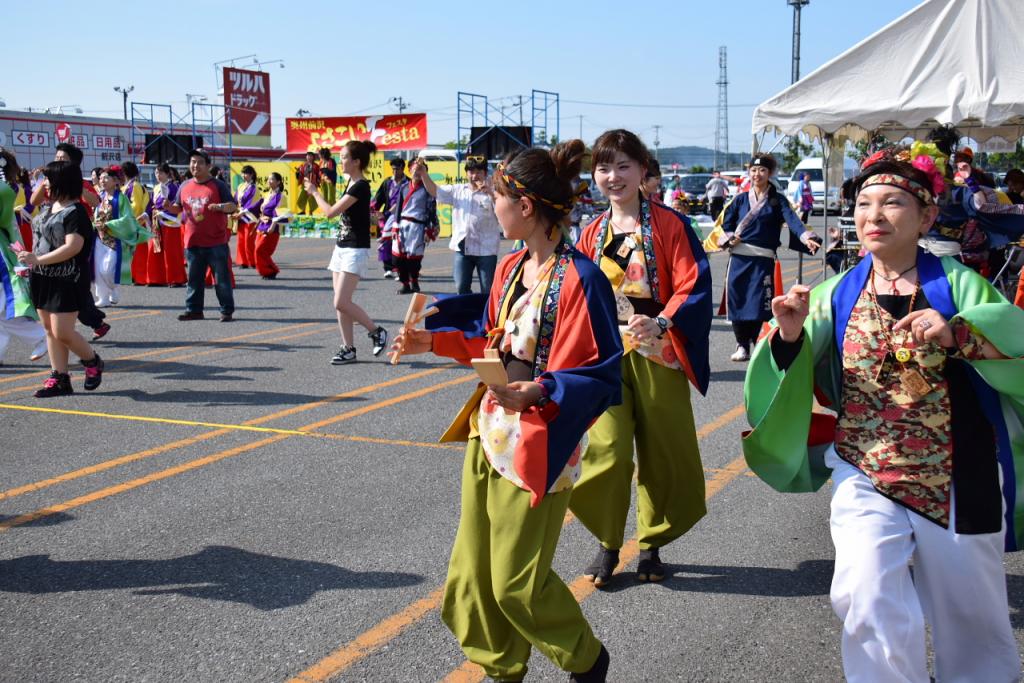 奥州前沢よさこいFesta11前編（奥州前沢よさこいフェスタ2015) 2015/07/12