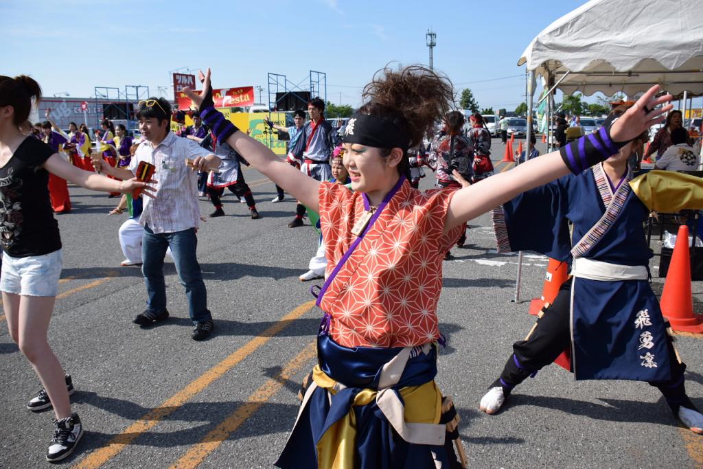 奥州前沢よさこいFesta11前編（奥州前沢よさこいフェスタ2015) 2015/07/12