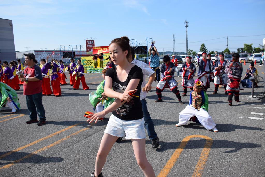 奥州前沢よさこいFesta11前編（奥州前沢よさこいフェスタ2015) 2015/07/12