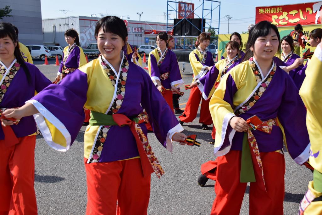 奥州前沢よさこいFesta11前編（奥州前沢よさこいフェスタ2015) 2015/07/12