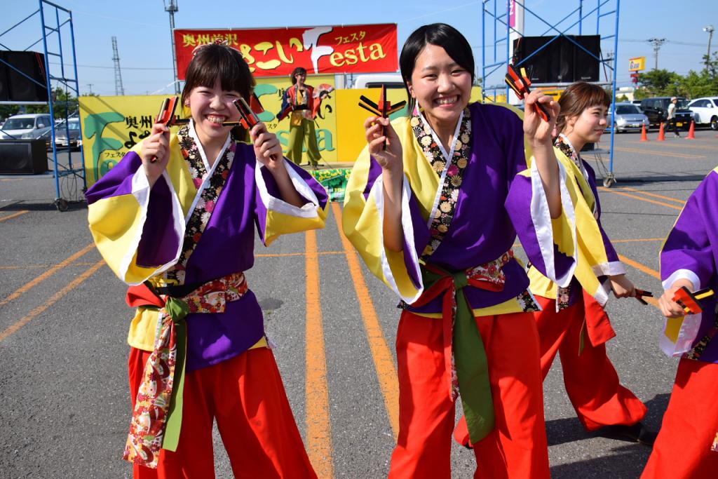 奥州前沢よさこいFesta11前編（奥州前沢よさこいフェスタ2015) 2015/07/12