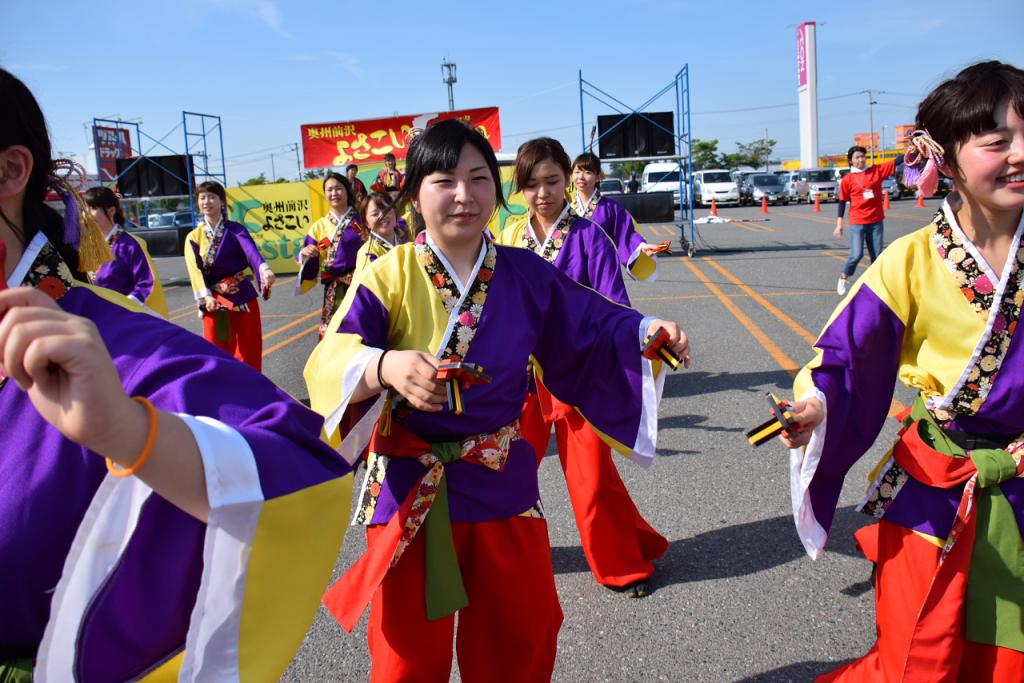 奥州前沢よさこいFesta11前編（奥州前沢よさこいフェスタ2015) 2015/07/12