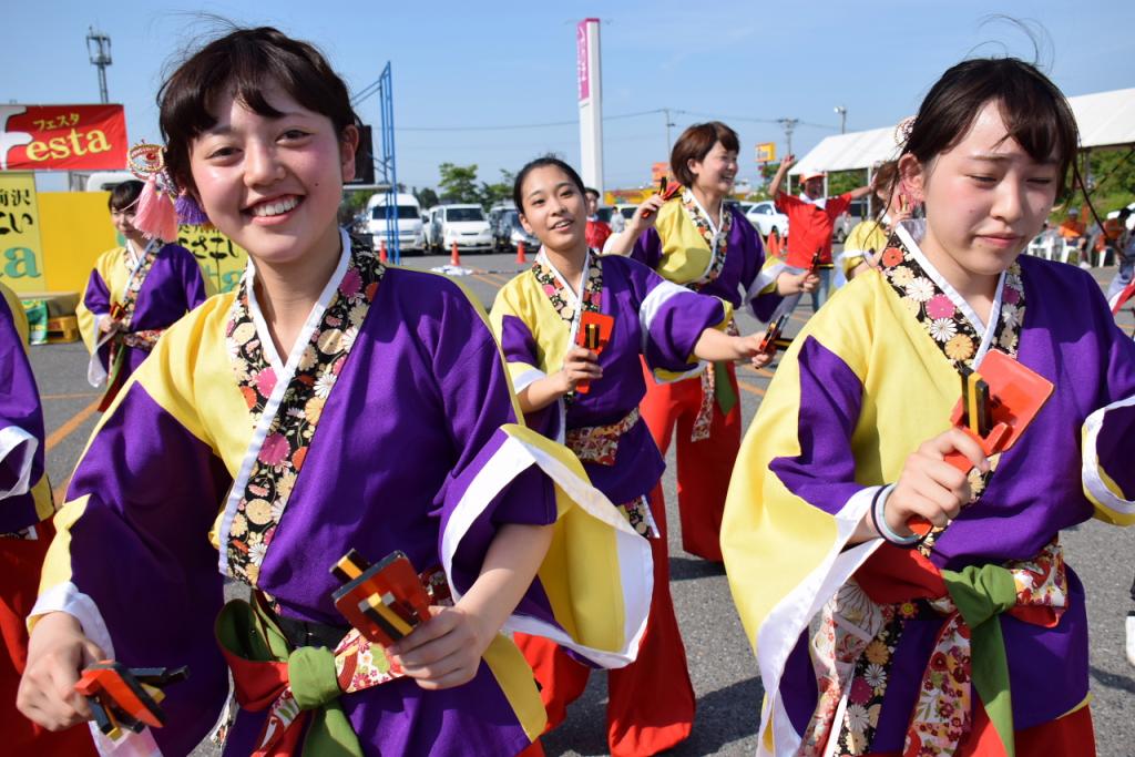 奥州前沢よさこいFesta11前編（奥州前沢よさこいフェスタ2015) 2015/07/12