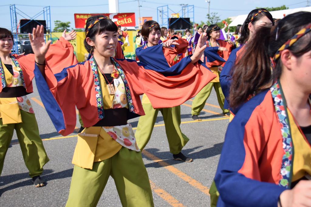 奥州前沢よさこいFesta11前編（奥州前沢よさこいフェスタ2015) 2015/07/12