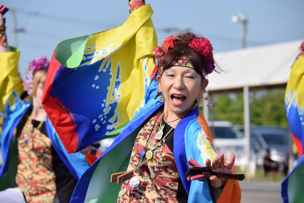 奥州前沢よさこいFesta11前編（奥州前沢よさこいフェスタ2015) 2015/07/12