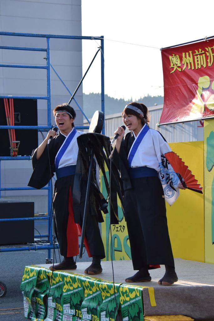 奥州前沢よさこいFesta11前編（奥州前沢よさこいフェスタ2015) 2015/07/12