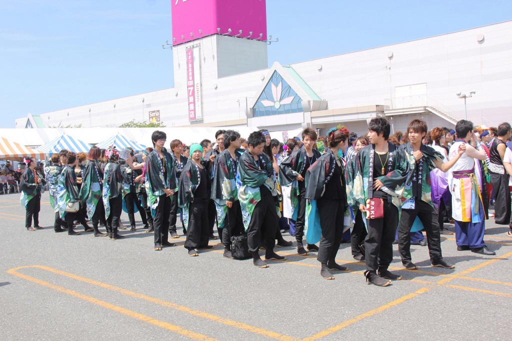 奥州前沢よさこいFesta11中編（奥州前沢よさこいフェスタ2015) 2015/07/12