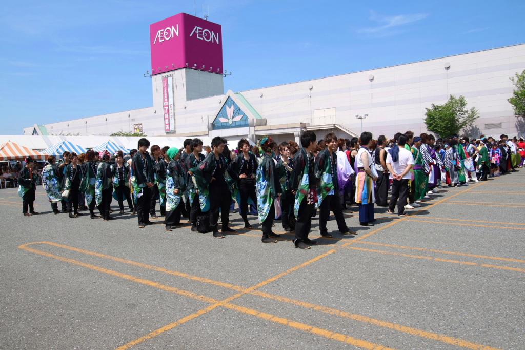 奥州前沢よさこいFesta11中編（奥州前沢よさこいフェスタ2015) 2015/07/12