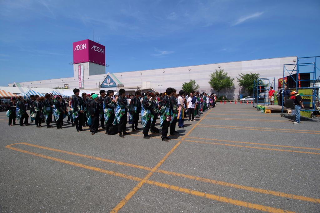 奥州前沢よさこいFesta11中編（奥州前沢よさこいフェスタ2015) 2015/07/12