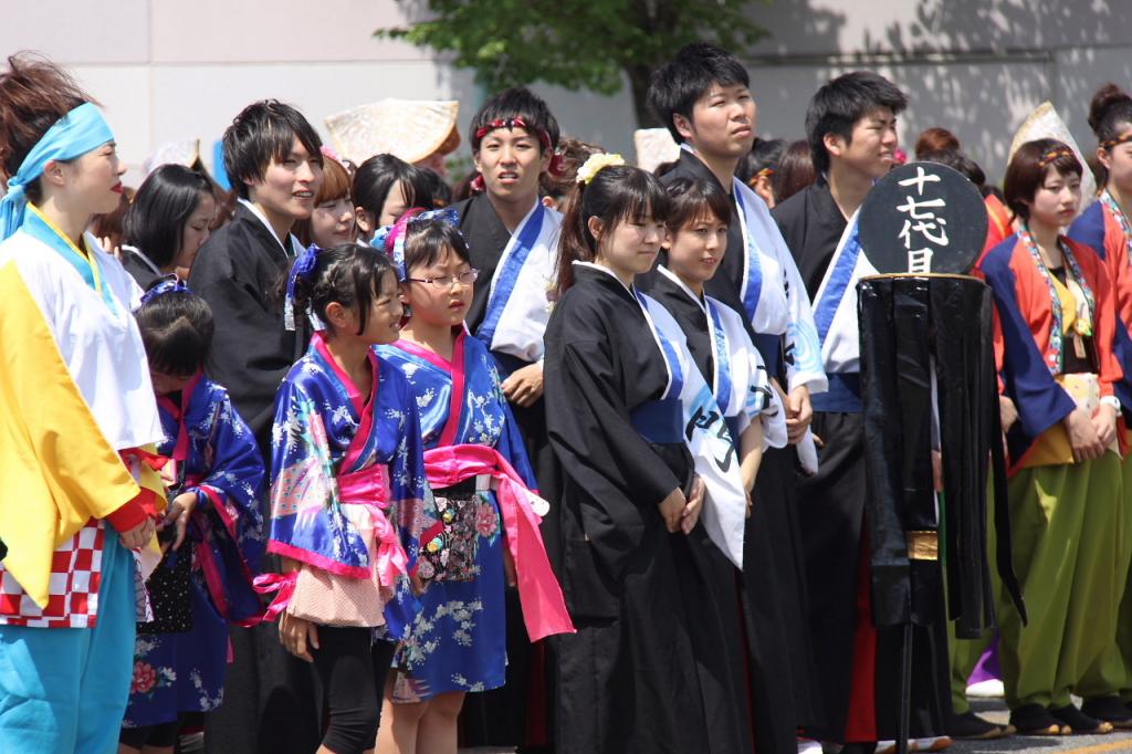 奥州前沢よさこいFesta11中編（奥州前沢よさこいフェスタ2015) 2015/07/12