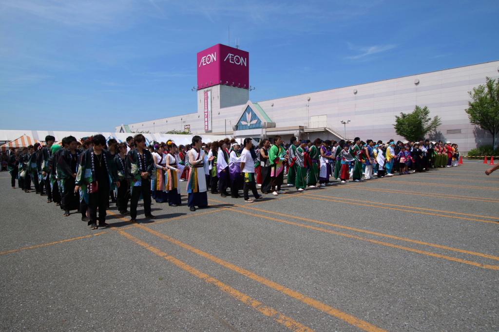 奥州前沢よさこいFesta11中編（奥州前沢よさこいフェスタ2015) 2015/07/12