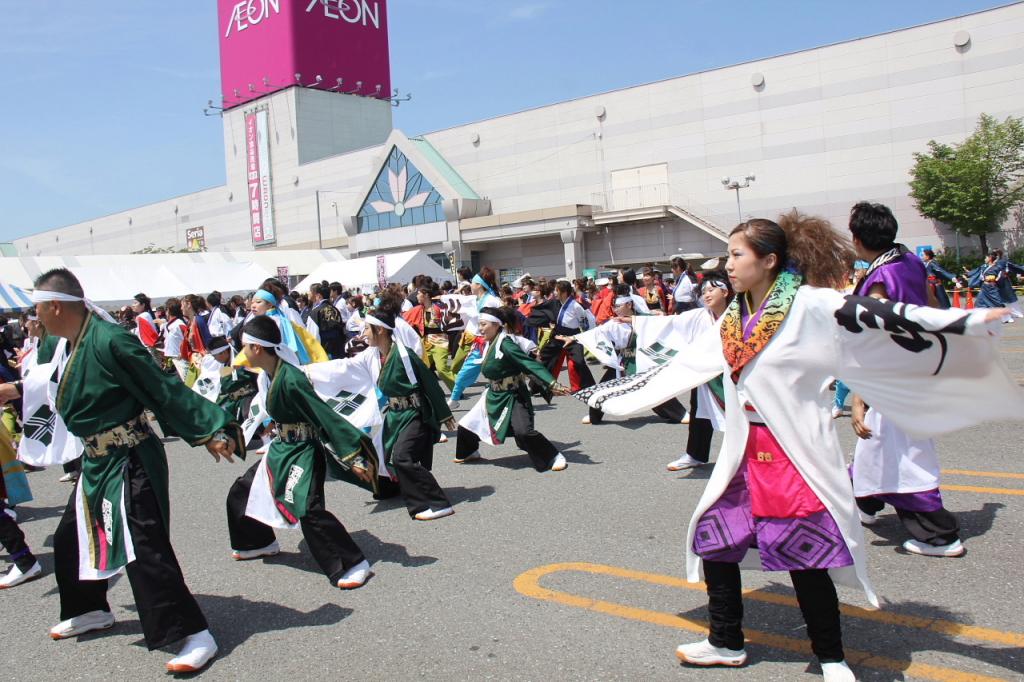 奥州前沢よさこいFesta11中編（奥州前沢よさこいフェスタ2015) 2015/07/12