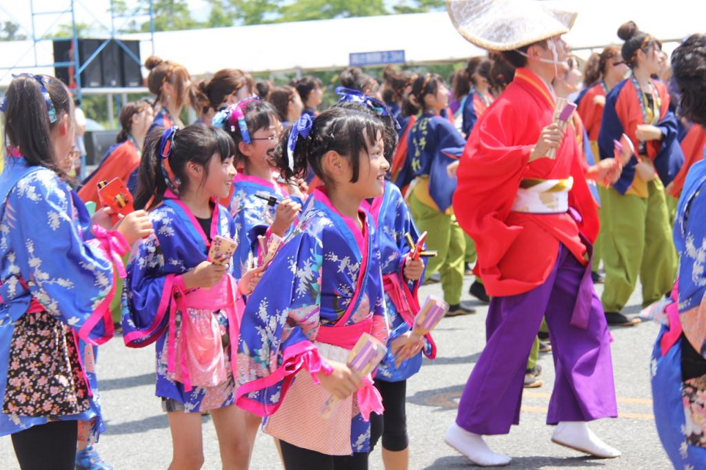 奥州前沢よさこいFesta11中編（奥州前沢よさこいフェスタ2015) 2015/07/12