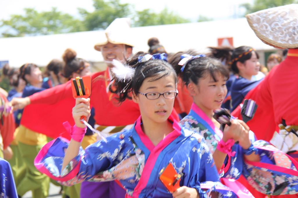 奥州前沢よさこいFesta11中編（奥州前沢よさこいフェスタ2015) 2015/07/12