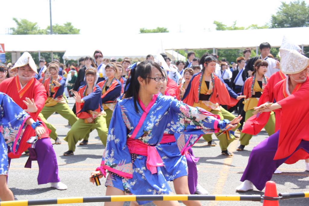 奥州前沢よさこいFesta11中編（奥州前沢よさこいフェスタ2015) 2015/07/12