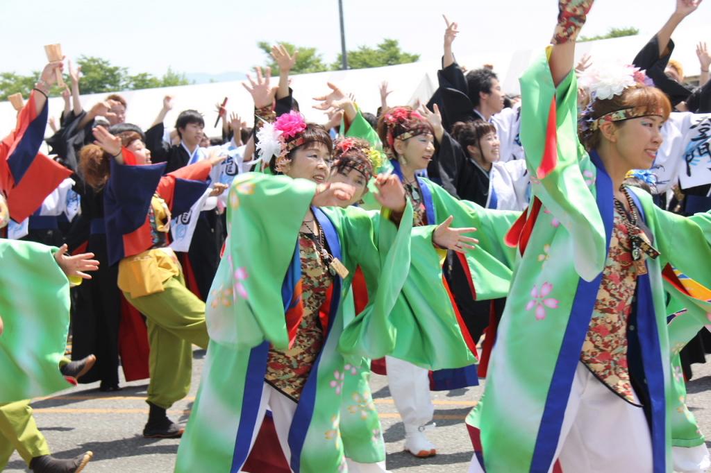 奥州前沢よさこいFesta11中編（奥州前沢よさこいフェスタ2015) 2015/07/12