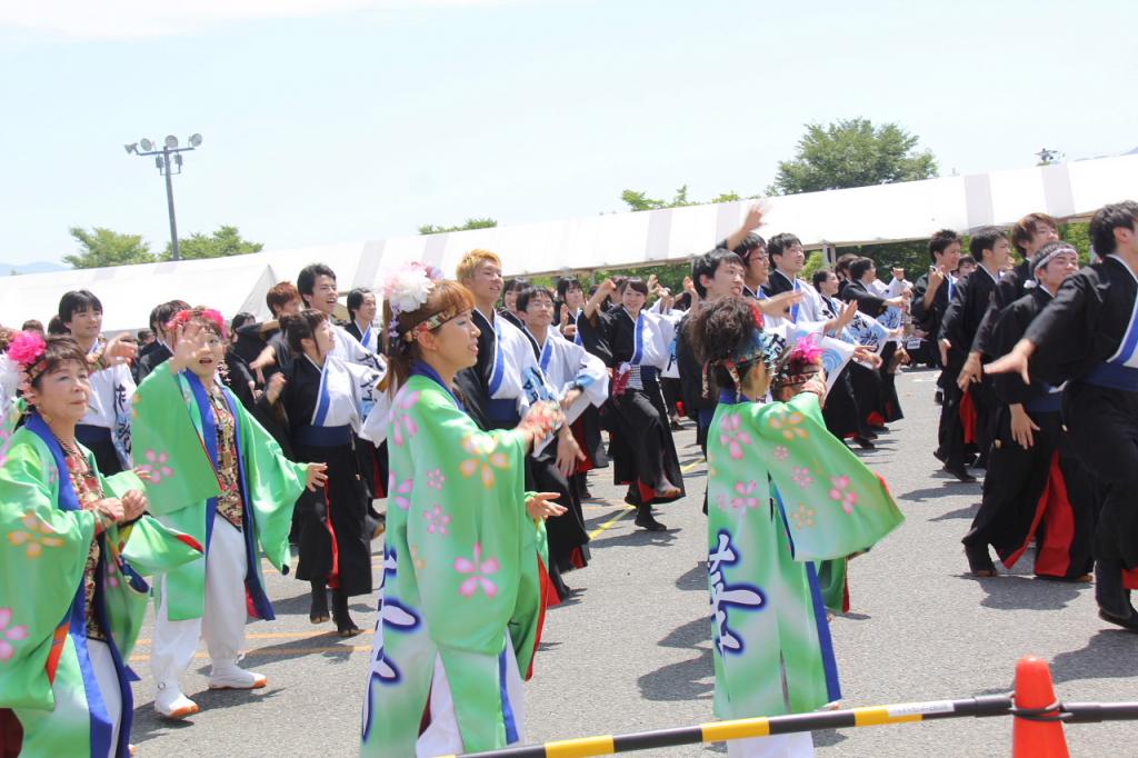 奥州前沢よさこいFesta11中編（奥州前沢よさこいフェスタ2015) 2015/07/12