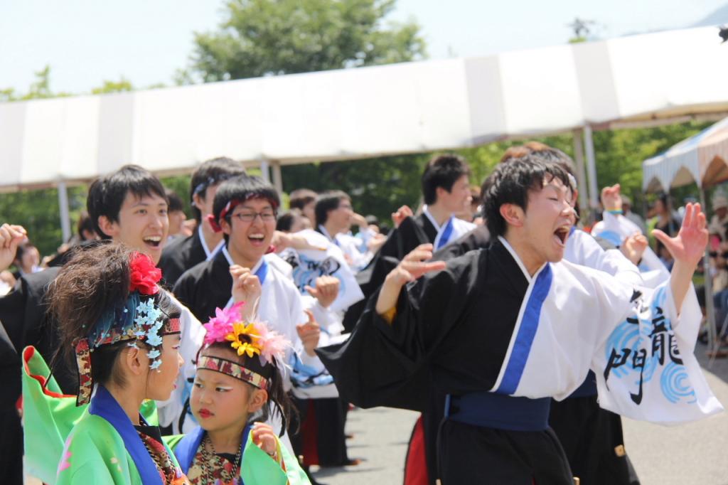 奥州前沢よさこいFesta11中編（奥州前沢よさこいフェスタ2015) 2015/07/12