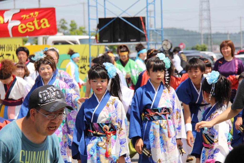 奥州前沢よさこいFesta11中編（奥州前沢よさこいフェスタ2015) 2015/07/12