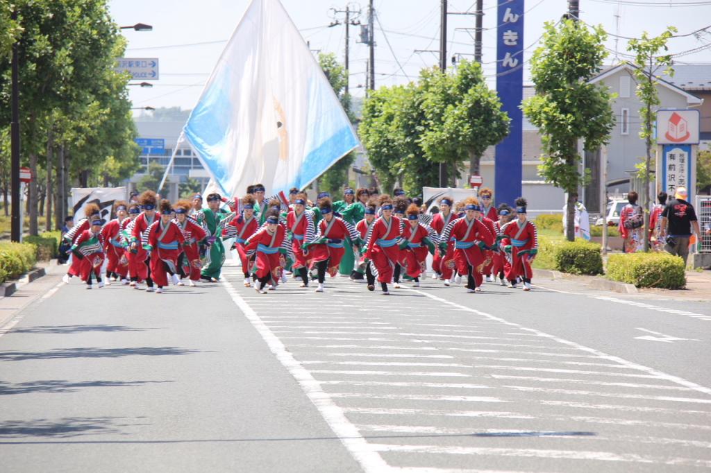 奥州前沢よさこいFesta11中編（奥州前沢よさこいフェスタ2015) 2015/07/12