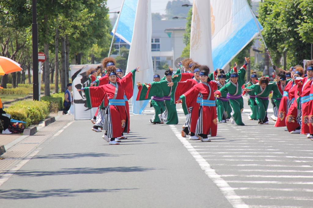 奥州前沢よさこいFesta11中編（奥州前沢よさこいフェスタ2015) 2015/07/12