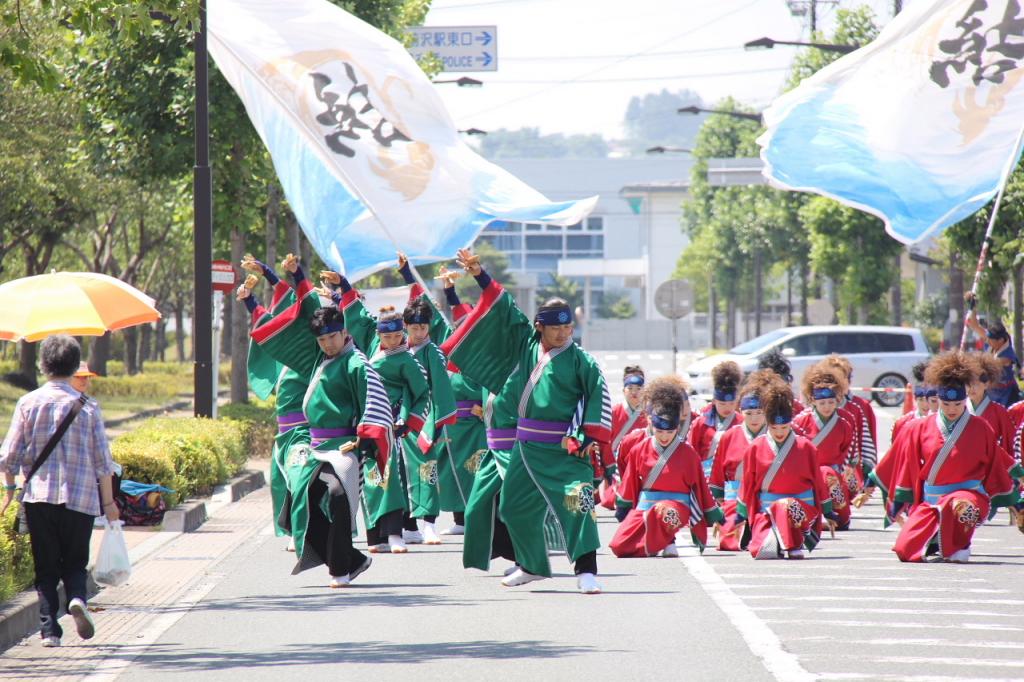 奥州前沢よさこいFesta11中編（奥州前沢よさこいフェスタ2015) 2015/07/12