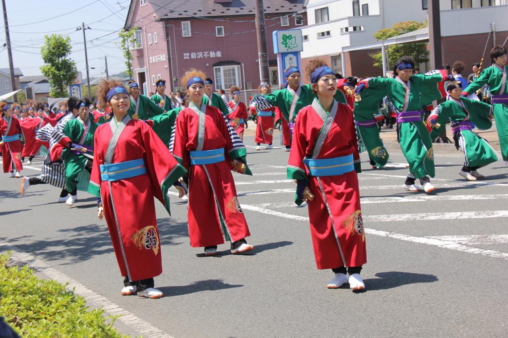 奥州前沢よさこいFesta11中編（奥州前沢よさこいフェスタ2015) 2015/07/12