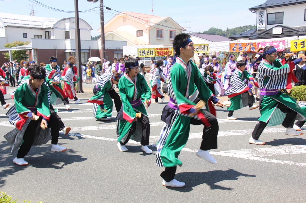 奥州前沢よさこいFesta11中編（奥州前沢よさこいフェスタ2015) 2015/07/12